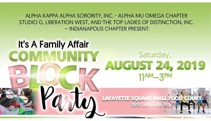 AKA Alpha Mu Omega Chapter “Family Affair Community Block Party”