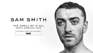 2018 Sam Smith The Thrill Of It All Tour