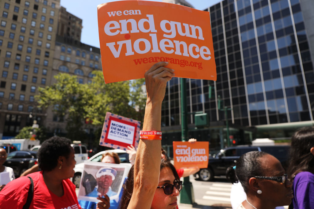 Protestors In NYC Hold Rally Against Illegal Guns And Gun Violence