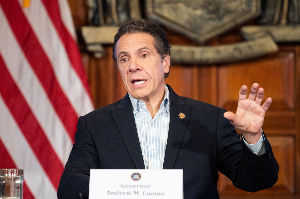 Press Conference in Albany