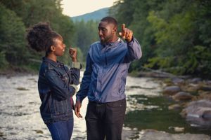 Couple Enjoying Nature