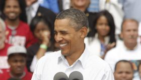 President Obama Speaks On His Jobs Plan At Labor Day Speech In Detroit