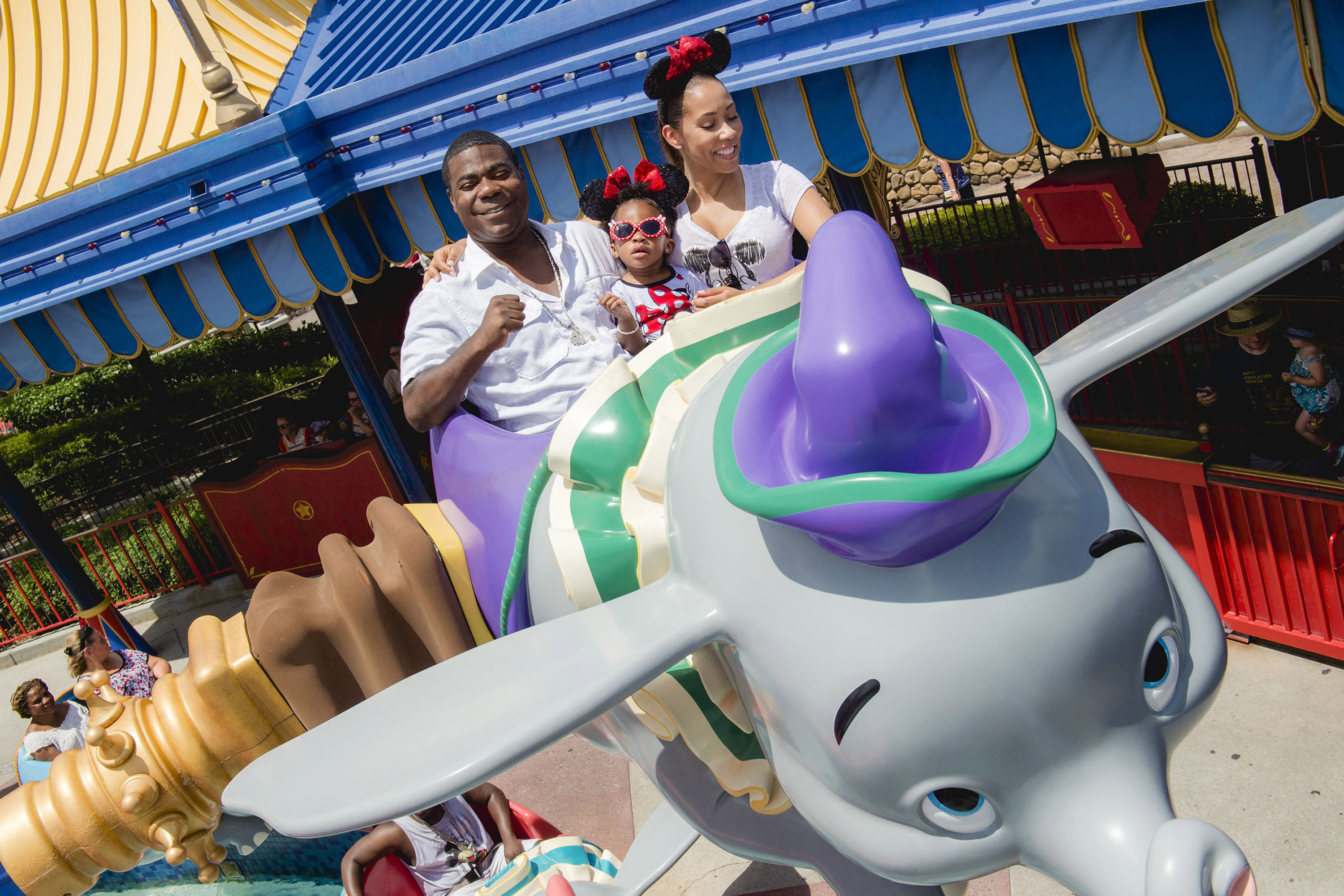 Tracy Morgan and family visit Walt Disney World July 2