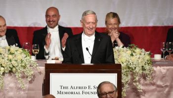 Martin Short & General Mattis at the Alfred E.Smith annual dinner