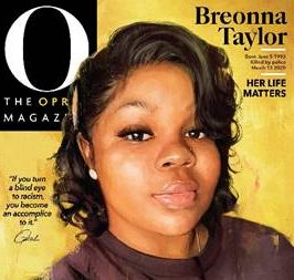 Breonna Taylor O Magazine Cover