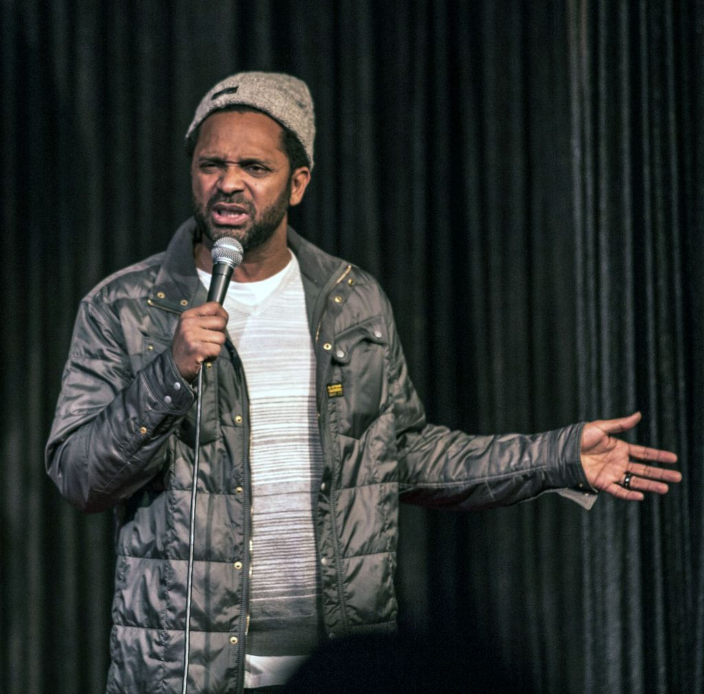 Mike Epps performing live on the LaffMob Stage