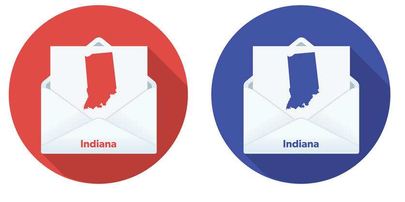 USA Election Mail In Voting: Indiana