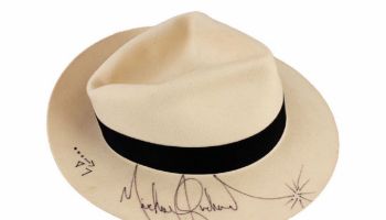Michael Jackson signed Smooth Criminal hat