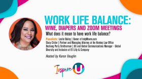Inspire U: Work Life Balance "Wine, Diapers & Zoom Meetings"