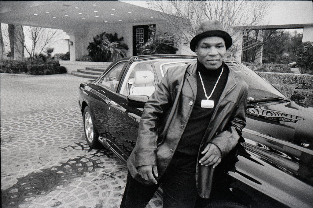 Mike Tyson With His Exotic Cars