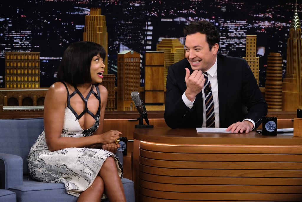 Taraji P Henson Visits 'The Tonight Show Starring Jimmy Fallon'