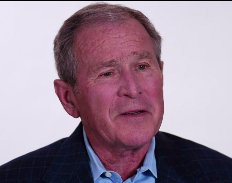 George W. Bush during an appearance on NBC's 'Today Show'