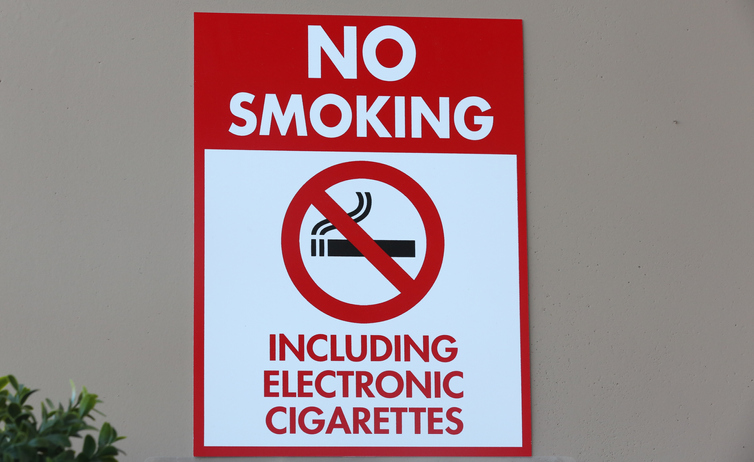 Signs: No Smoking Including Electronic Cigarettes