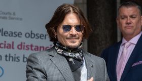 Johnny Depp attends libel trial against the Sun at The Royal Courts of Justice in London