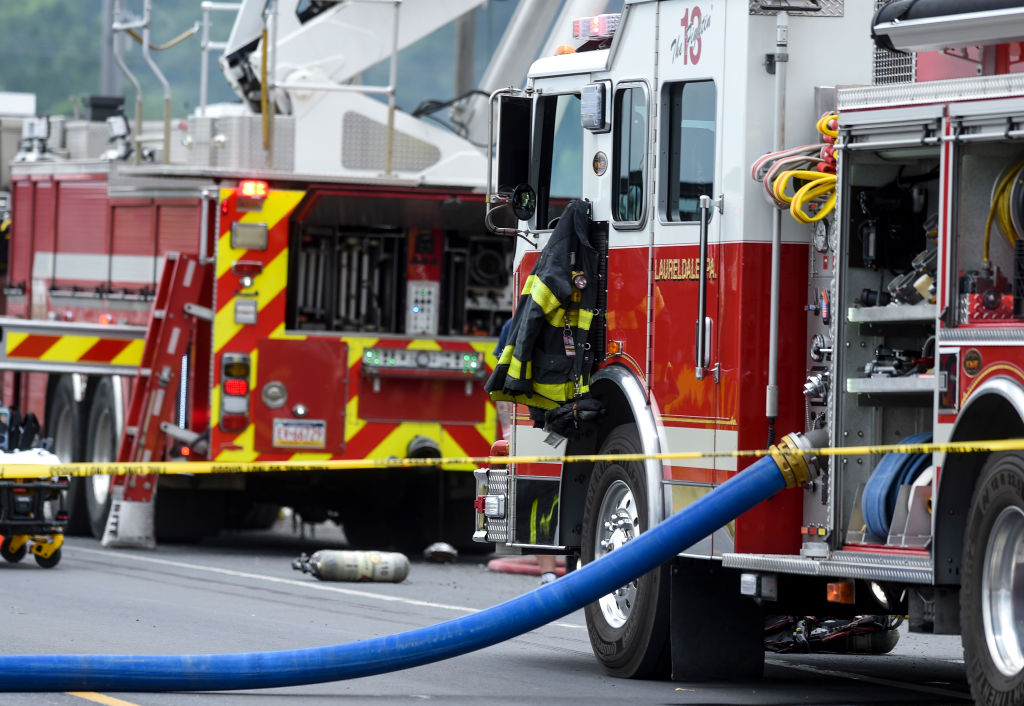 Structure Fire At Used Car Dealership In Pennsylvania