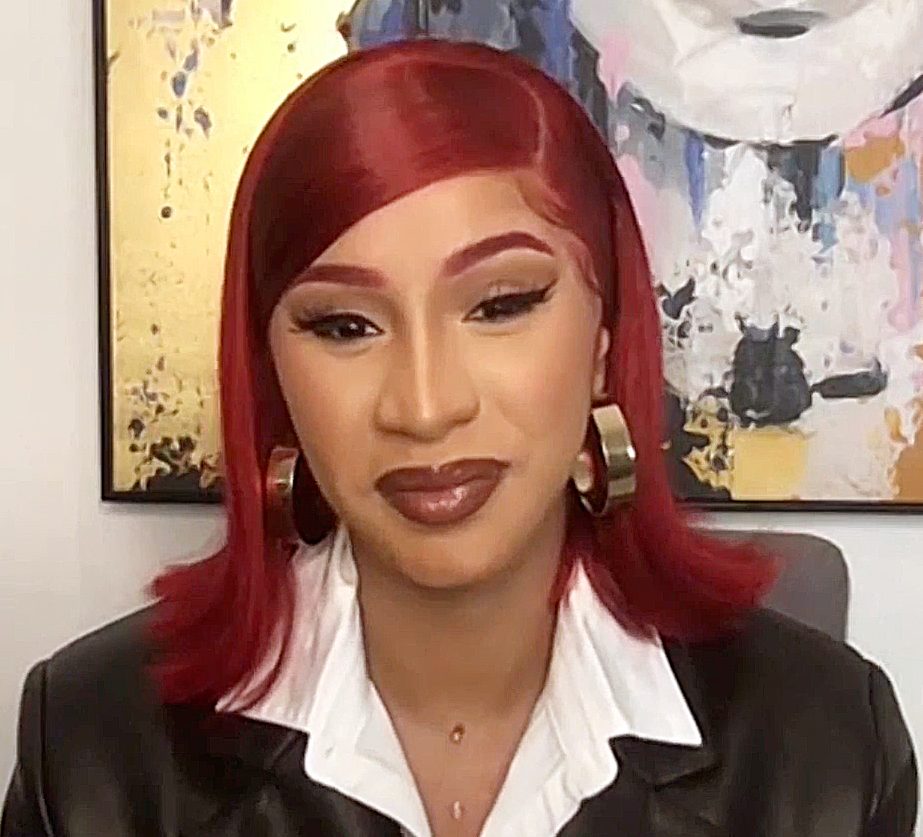 Cardi B Joe Biden ELLE Magazine