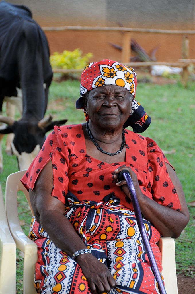 Sarah Obama, paternal step-grandmother of Barack Obama, 99