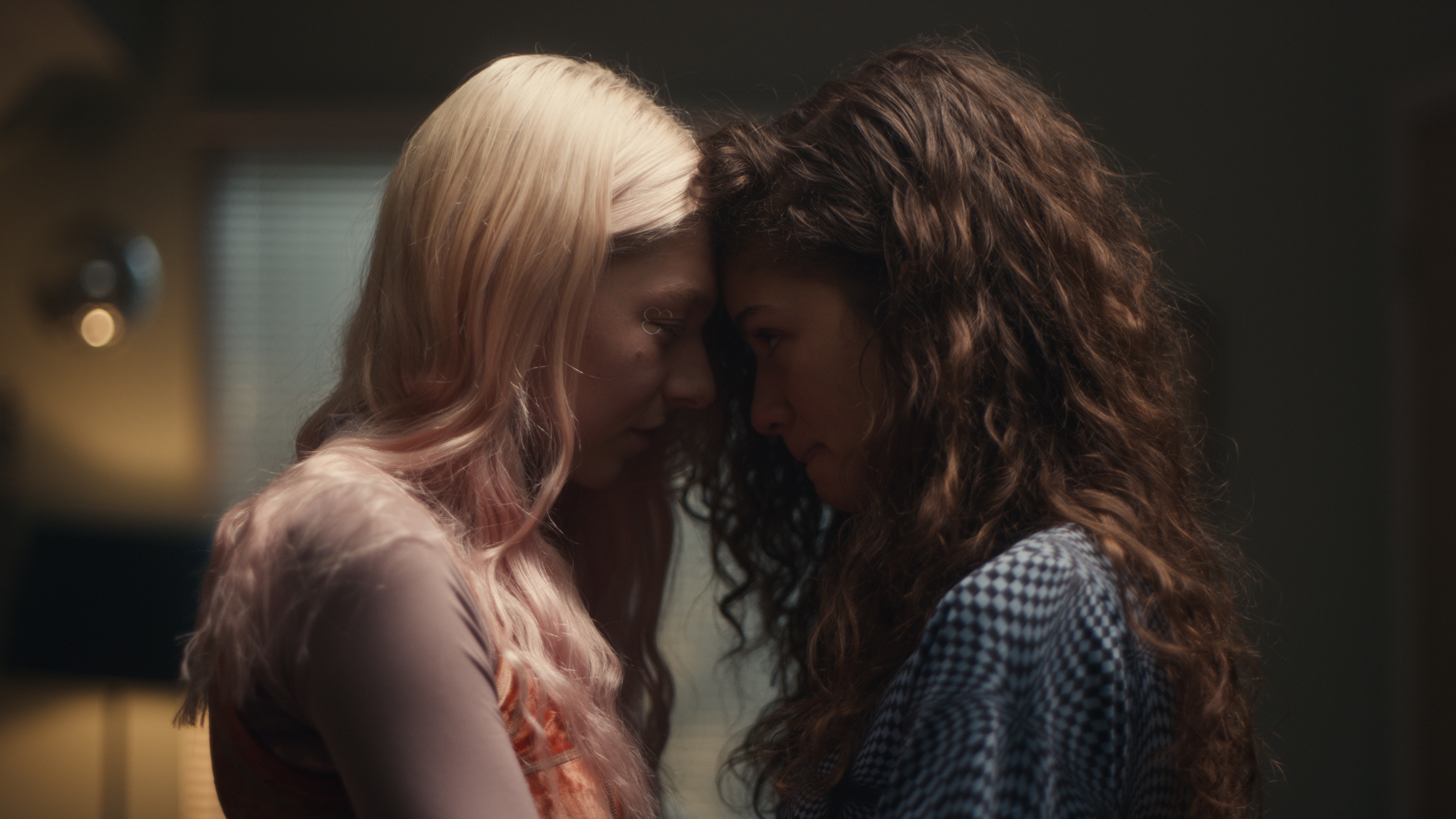 Euphoria Images of Zendaya Coleman and Hunter Schafer