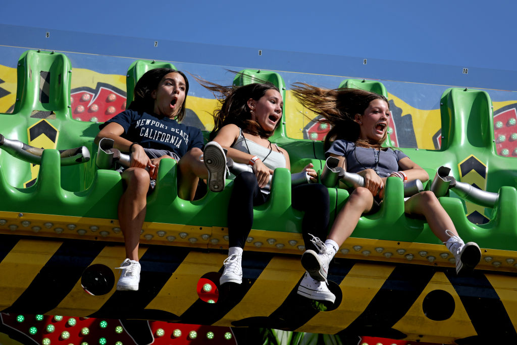 opening day at the Orange County Fair at the Costa Mesa fairgrounds