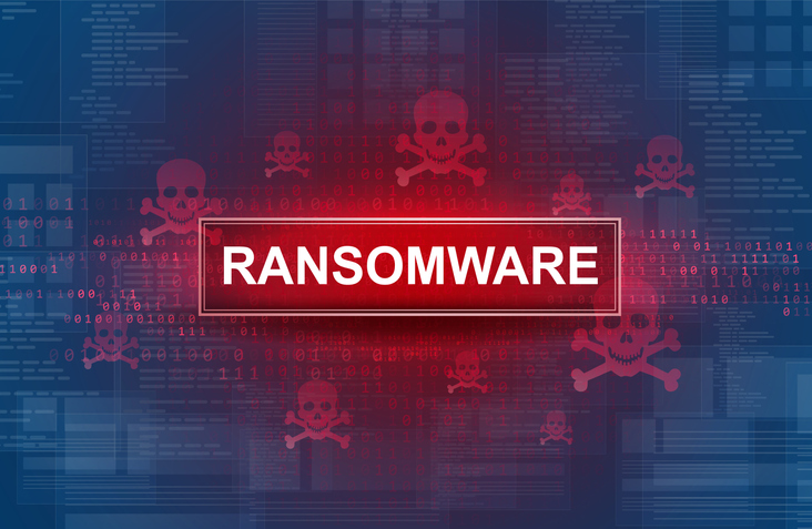 Ransomware message