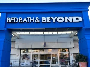 Bed Bath & Beyond store sign, Queens, New York