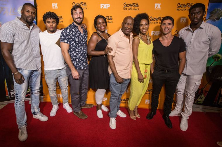 The Cast Of FX's "Snowfall" Host Screening
