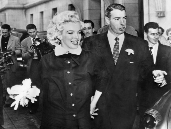 Marilyn and Joe Di Maggio