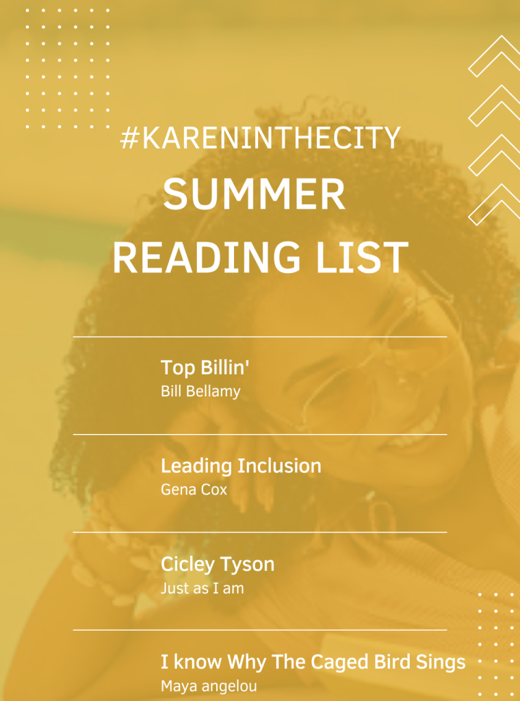 #kareninthecity summer reading list