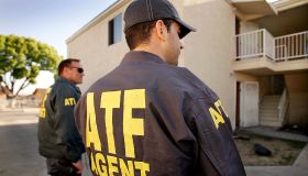 ATF Search warrants. ATF agents Rick Verducci (left) and Joe Mokos (right) after conducting a feder