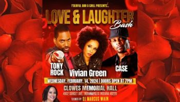 love and laughter at 1drful bar and grill with Karen Vaughn hosting