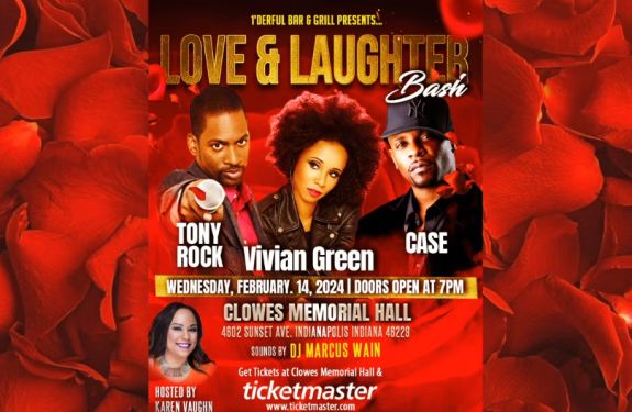 love and laughter at 1drful bar and grill with Karen Vaughn hosting