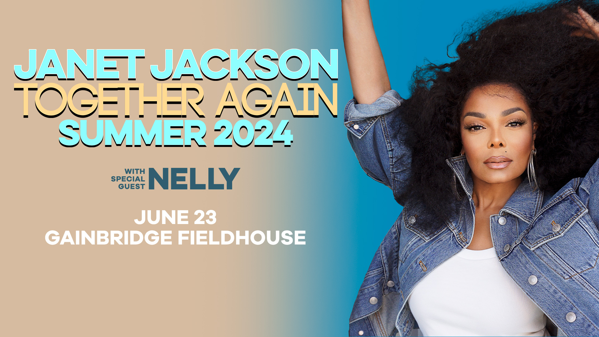 JANET JACKSON ANS NELLY AT GAIBRIDGE 2024