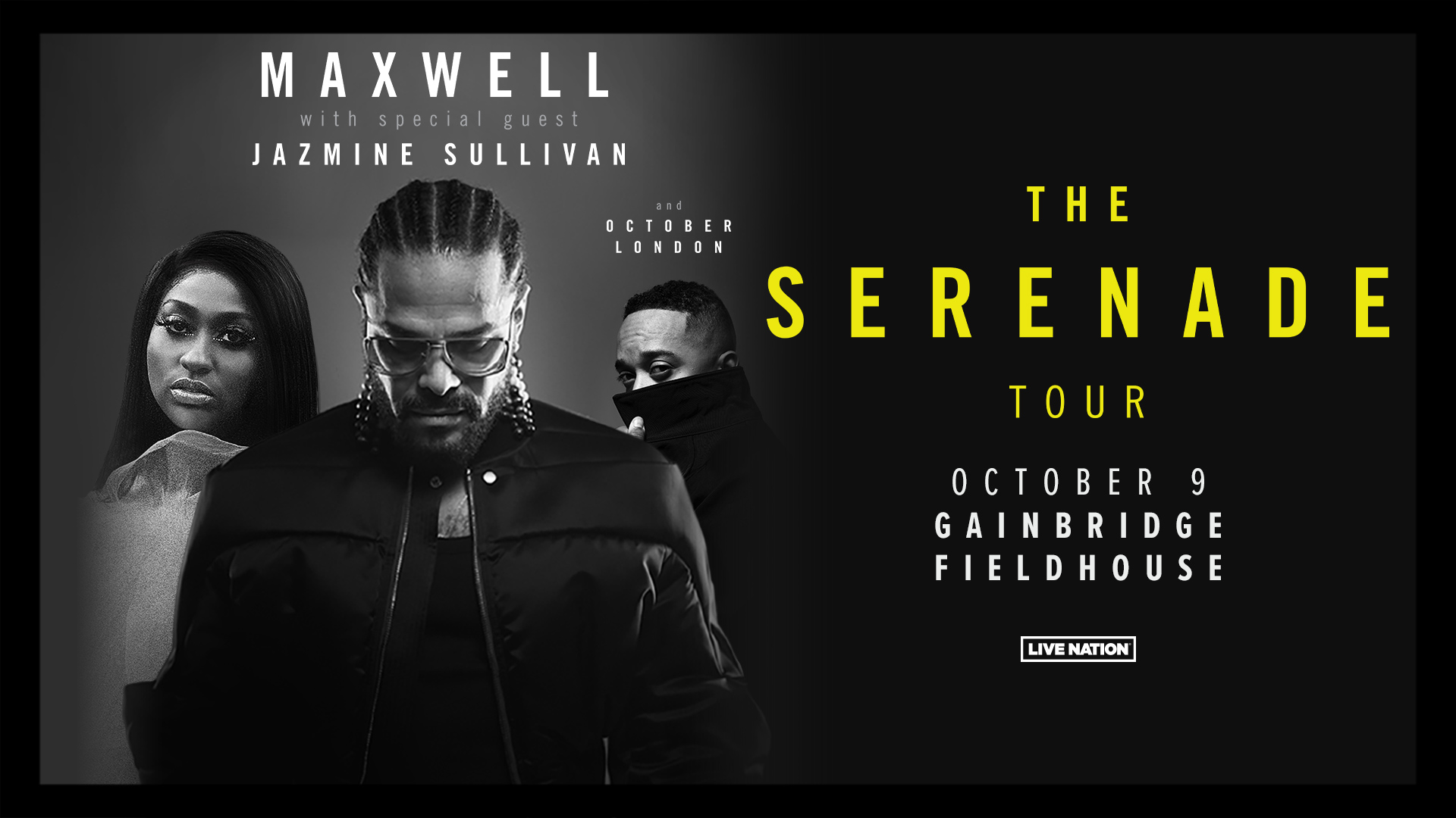 Get Tickets Maxwell The Serenade Tour