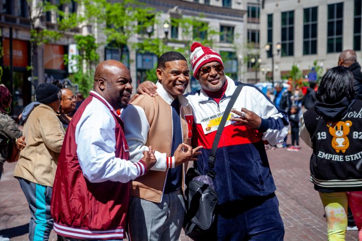 Photos from Jerry Wades Celebration of Life on Monument Circle