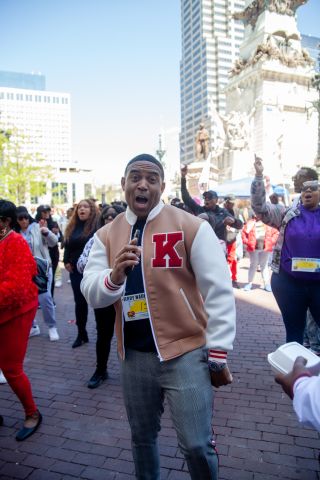 Photos from Jerry Wades Celebration of Life on Monument Circle