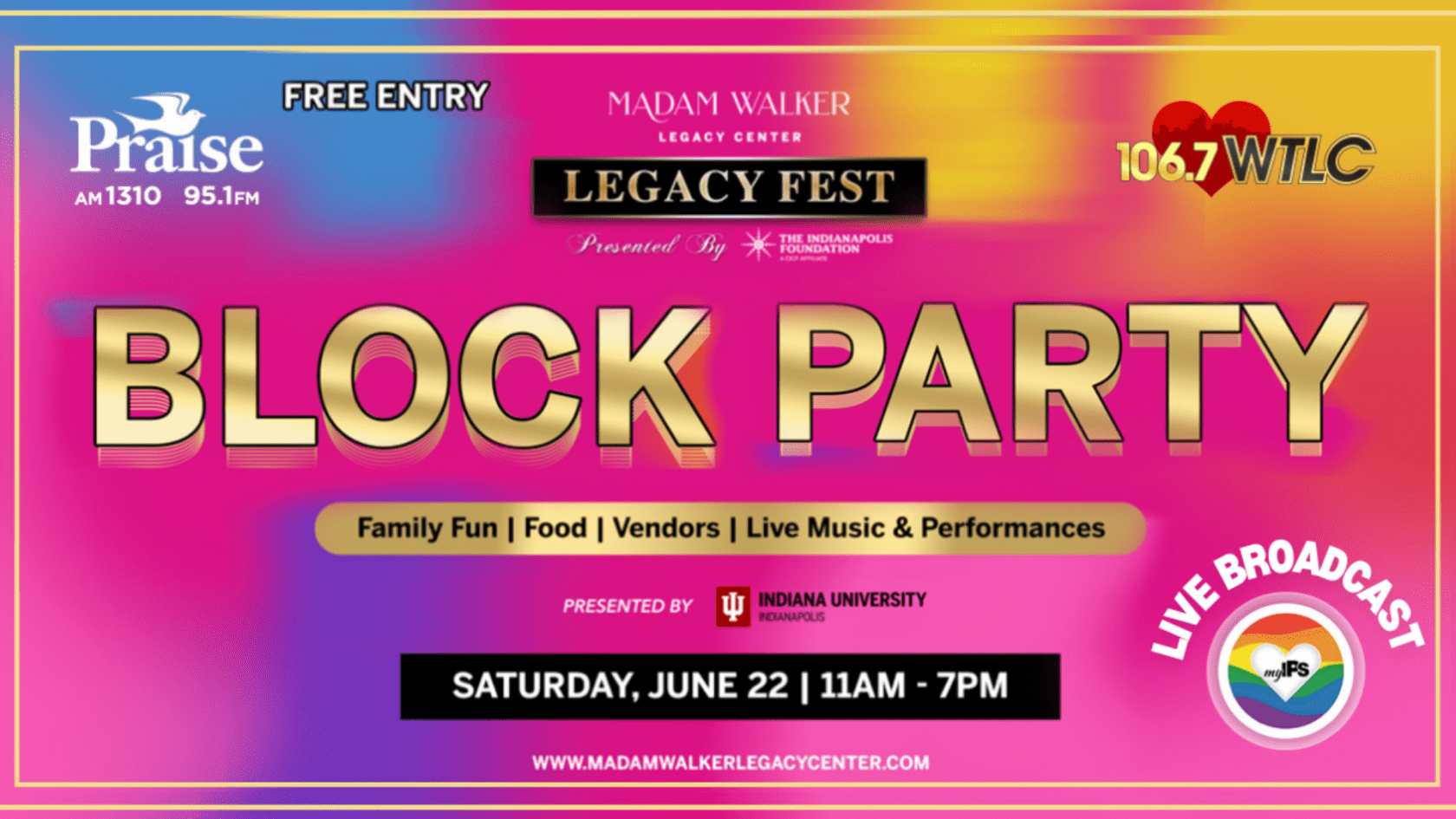 Legacy Fest - 2024 at Madam Walker - WTLCAM WTLCFM - IPS