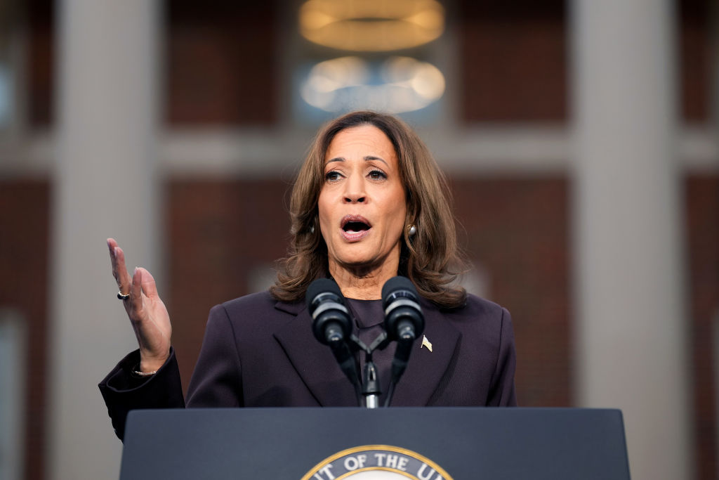 Vice President And Presidential Nominee Kamala Harris Delivers Concession Speech At Howard University