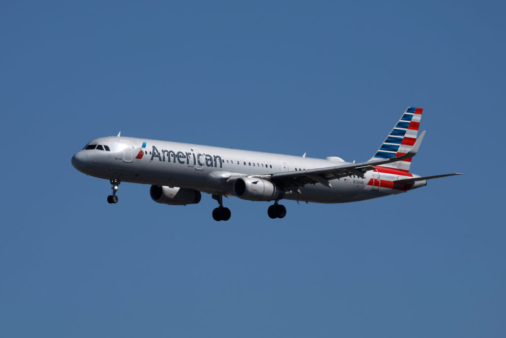 American Airlines At San Diego International Airport
