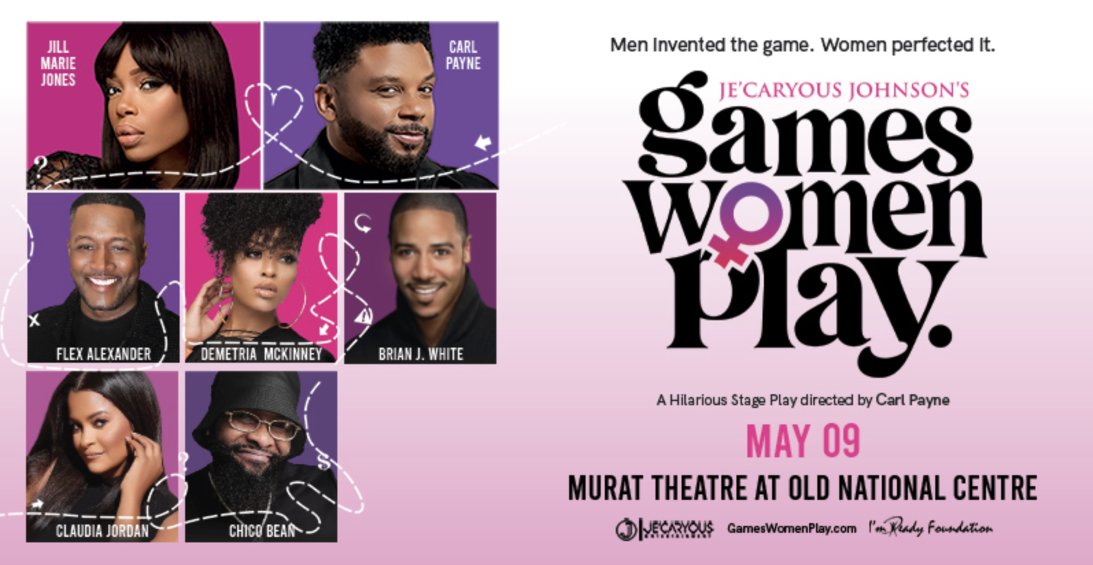 Je'Caryous Johnson's Games Women Play Tickets