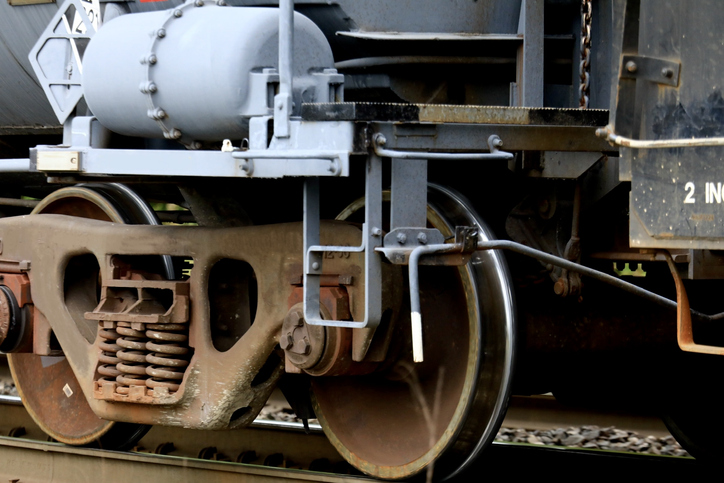 Railroad freight train