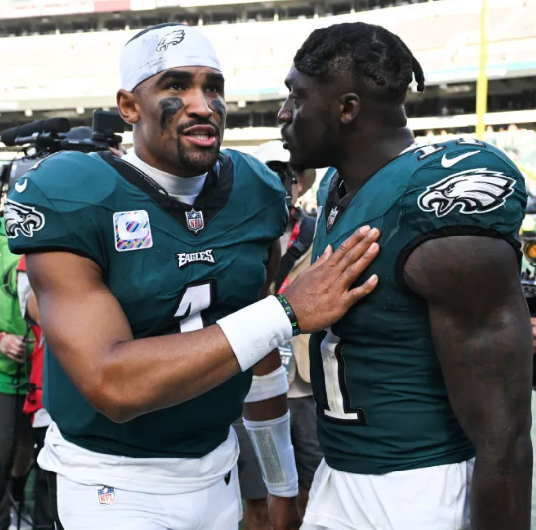 No Show, Big Statement: Jalen Hurts, A.J. Brown Ghost Trump