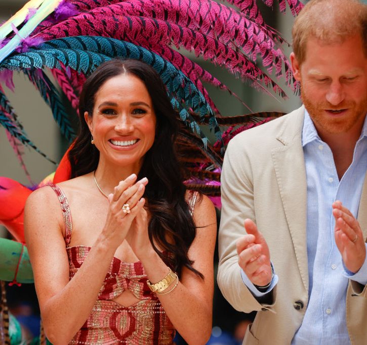 Prince Harry and Meghan Markle visit Colombia