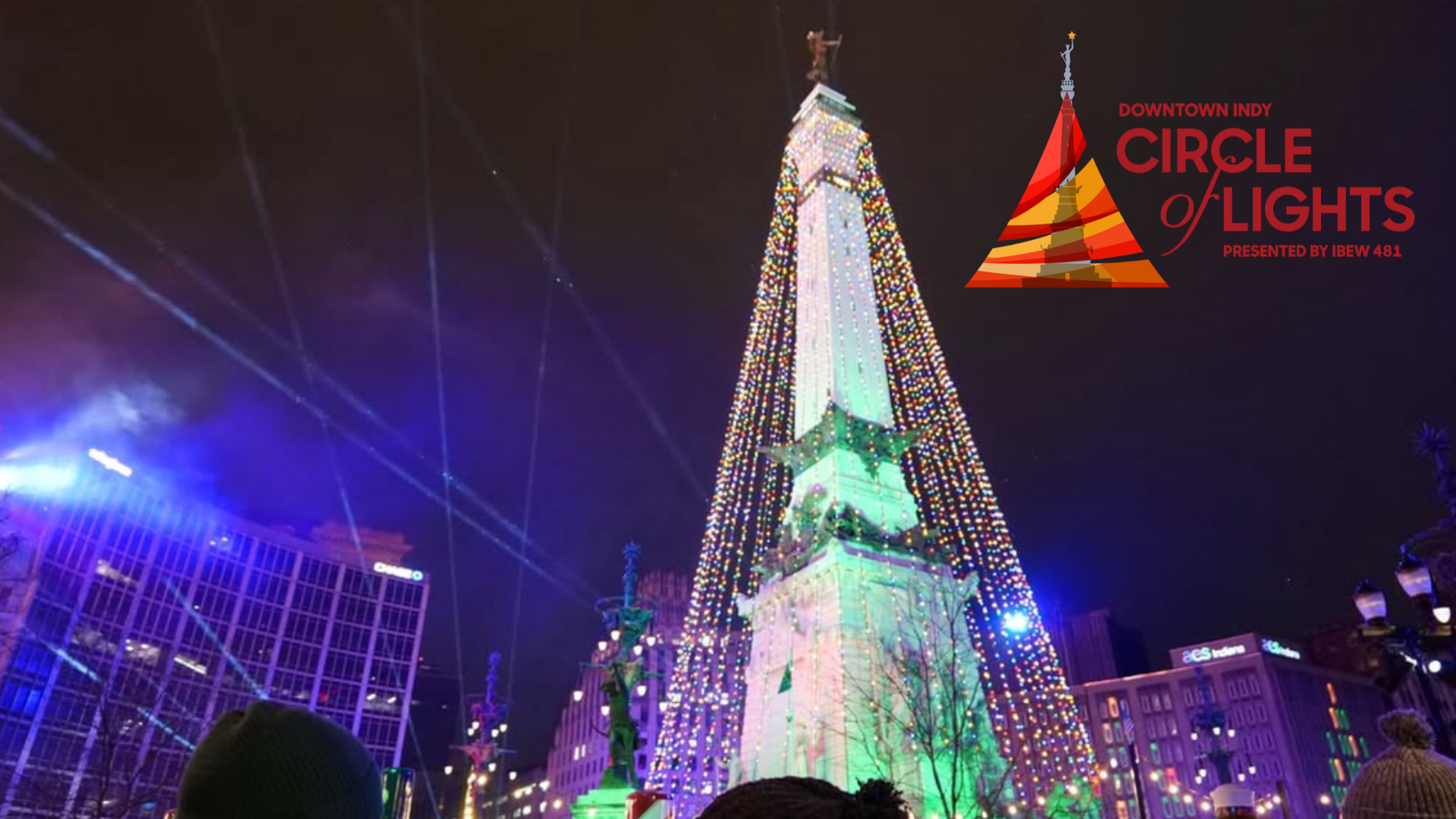 63rd Annual Circle of Lights On Monument Circle
