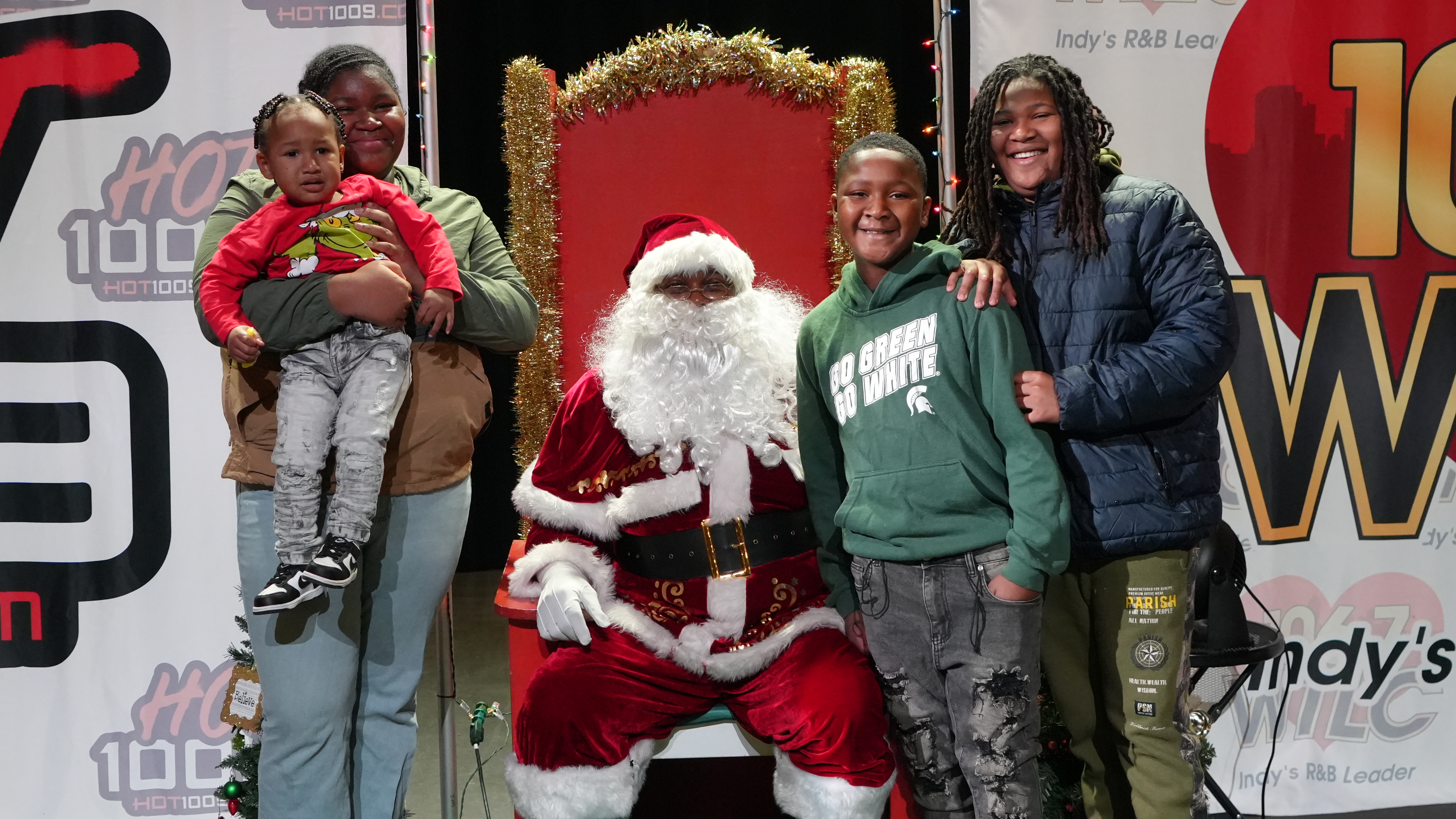 Black Santa Photos 2025