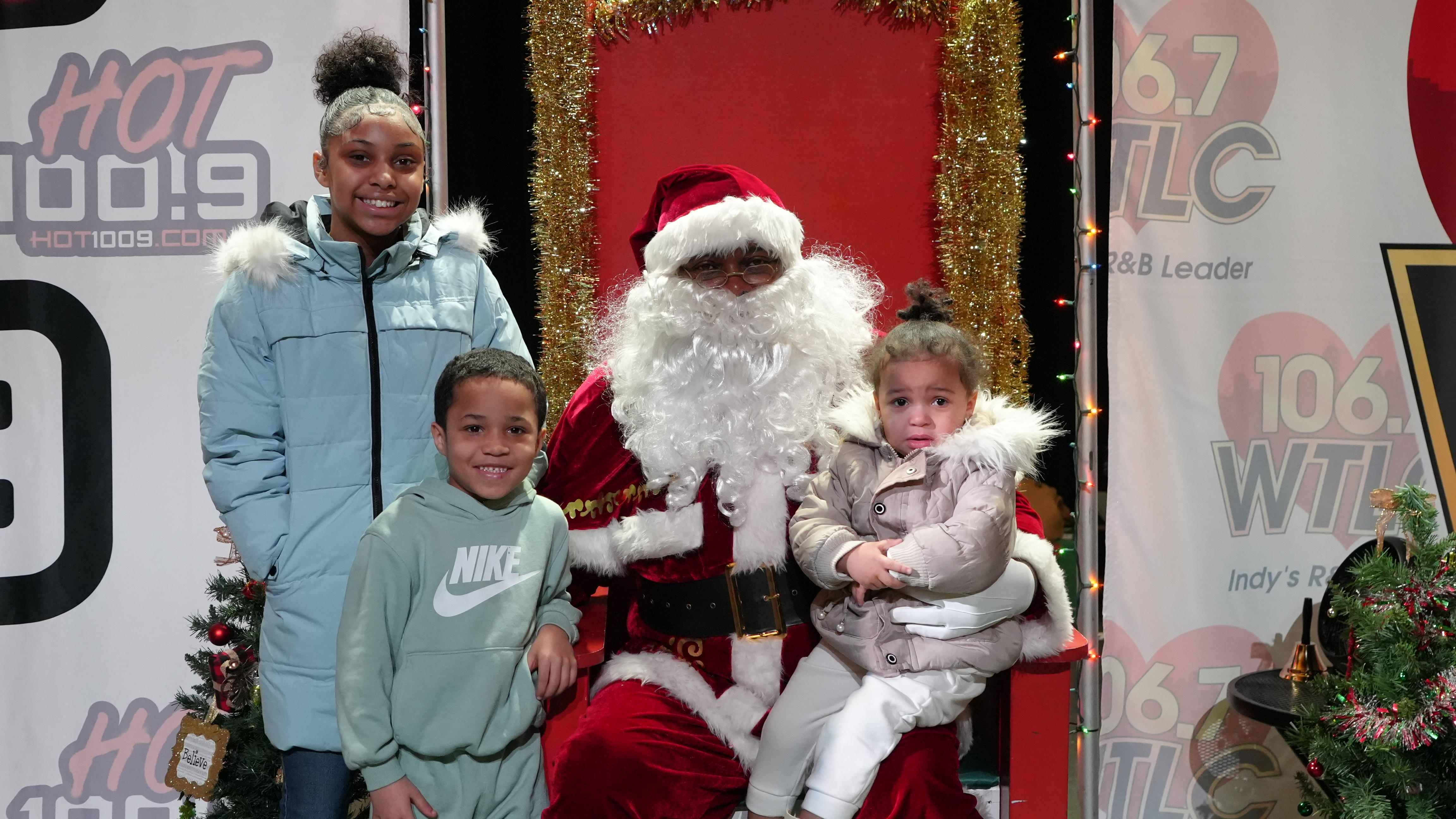 Black Santa Photos 2025