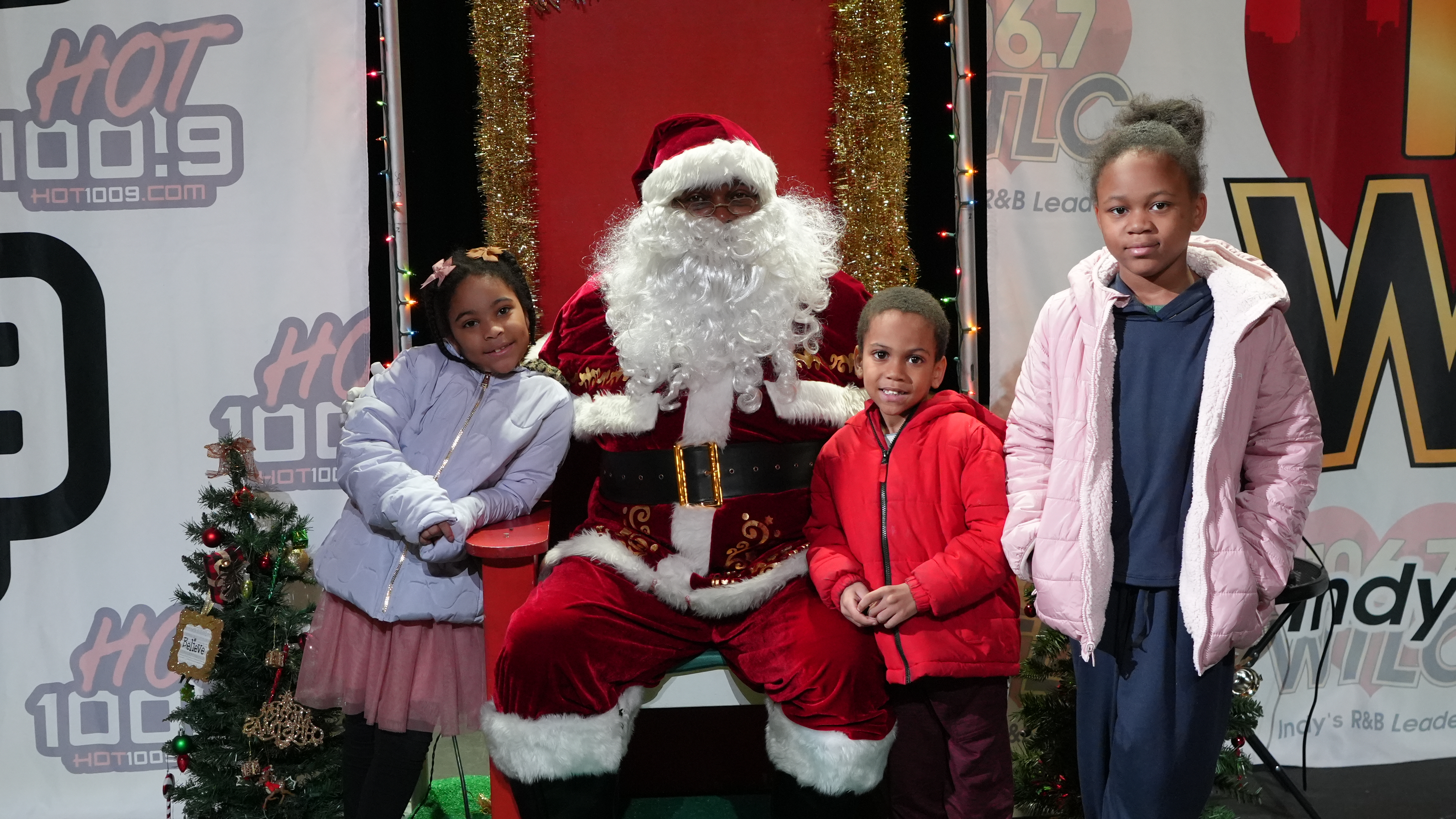 Black Santa Photos 2025