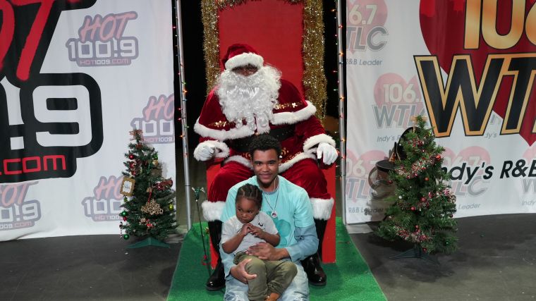 Black Santa Photos 2025