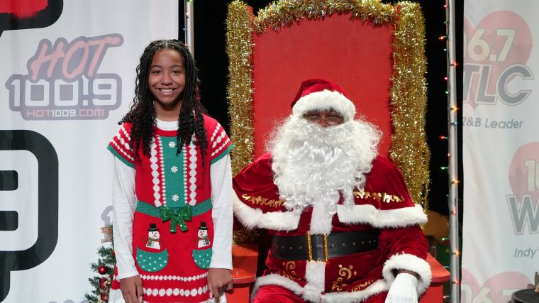 Black Santa Photos 2025