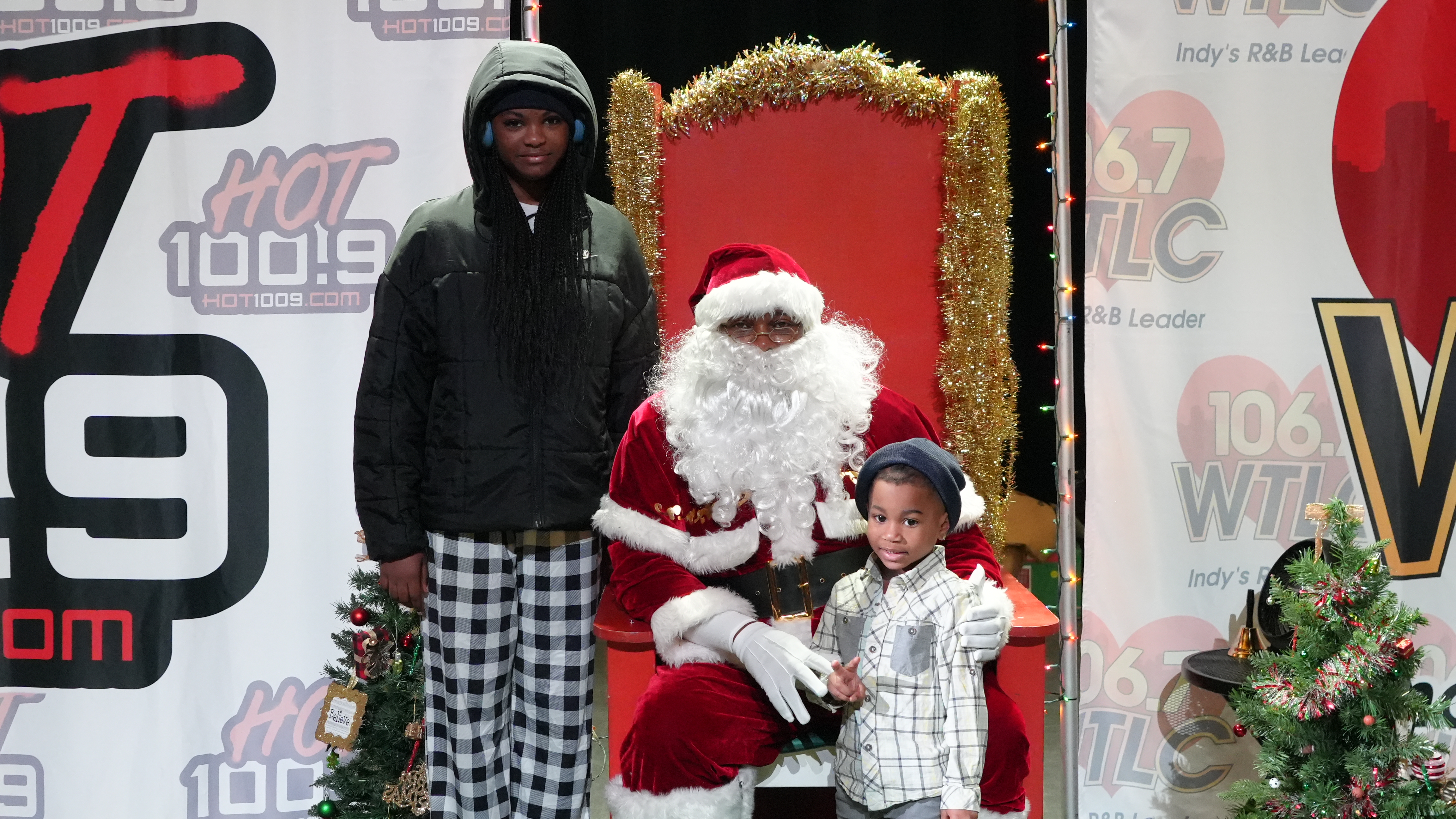 Black Santa Photos 2025