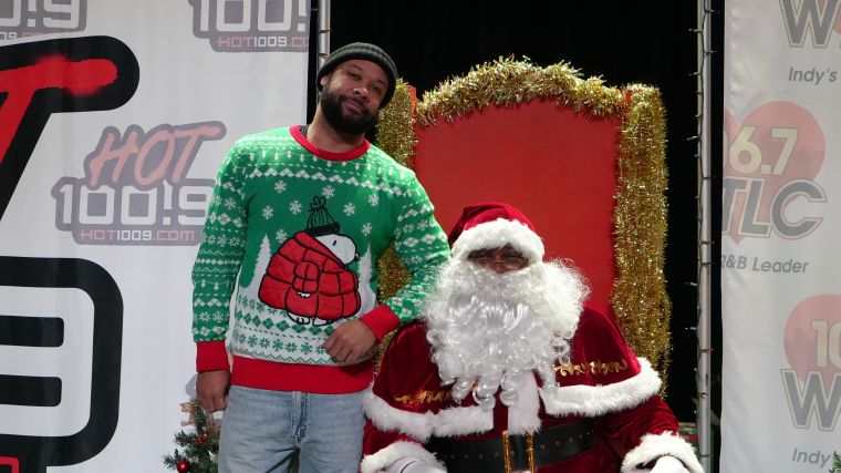 Black Santa Photos 2025